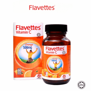 FLAVETTES VIT C ORANGE 500MG 60'S